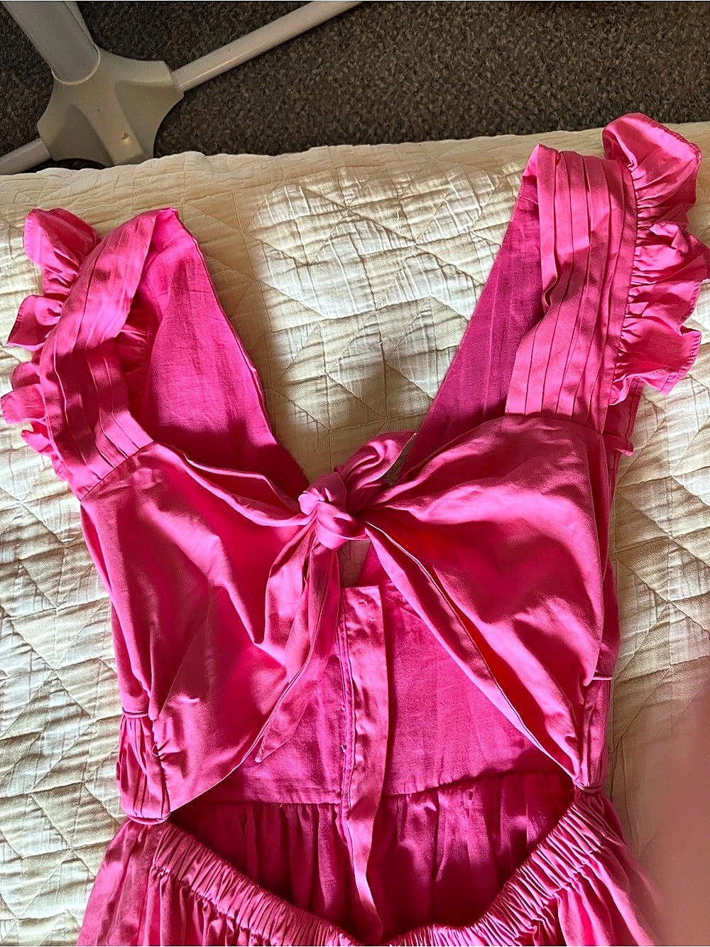 O.p.t Ruffle Dress in Pink Small - Picture 5 of 9